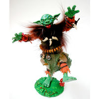 Гоблин, кукла, сувенир, подарок, новый год. Little folk.