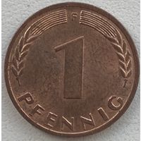 Германия 1 пфенниг 1950 г. F