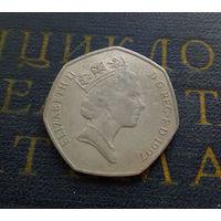50 пенсов 1997 Великобритания #02