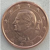 Бельгия 1 евроцент 2013 г.