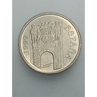 Испания 5 песет 1999 года .