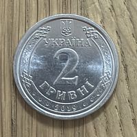 Украина 2 Гривны 2019г.