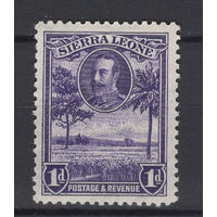 1932 Сиерра Леоне /Sierra Leone* 1d Георг V