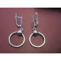 Серьги 925 пробы.