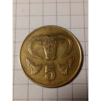 5 центов  Кипр 1994 год