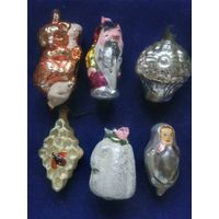 Лот ёлочных игрушек в реставрацию.
