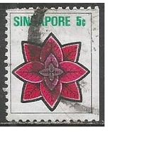 Сингапур. Цветы Юга Азии. Хризантема. 1973г. Mi#193 D.