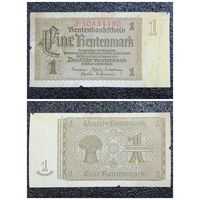 1 рентмарка Германия 1937 г.
