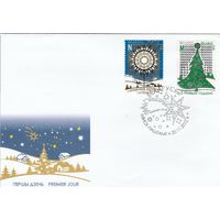 Беларусь 2012 КПД С Рождество и Новым годом! (к1а)