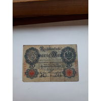 Германия 20 марок (21.04.1910) 40б