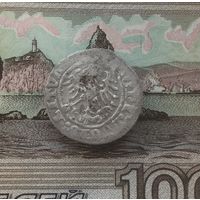 Монета Полугрош 1519 или 1514 г.