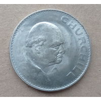 Великобритания 1 крона 1965 год Черчилль