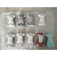Статуэтки,гипс,9 шт с рубля