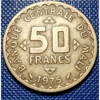 Мали 50 франков 1975 г.