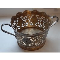 Шикарная конфетница. Чернь, позолота .