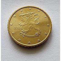 Финляндия 50 евроцентов, 2004  UNC