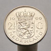Нидерланды 2,5 гульдена 1969