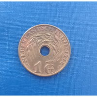 Нидерландская Индия 1 цент 1942 год