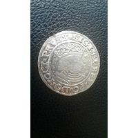 Грош 1530 меч слева