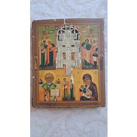 Икона Распятие Христово.  Ветка