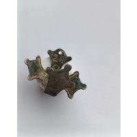 Крест, серебро. 19й век.