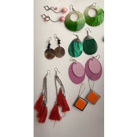 Сережки бижутерия лот