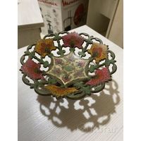 Конфетница латунь Индия 60-70х годов