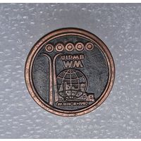 Значок Биатлон, Минск 1982 г. (тяж. мет.)