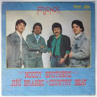 LP The Moody Brothers with Jiri Brabec & Country Beat – Friends (1990) Folk, World & Country