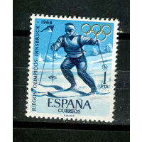 Испания - 1965 - Зимние Олимпийские игры 1Pta - [Mi.1508] - 1 марка. MNH.  (Лот 7JF)-TG2P16