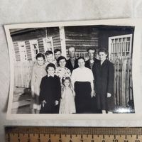 Фотография. История СССР в лицах. Большая семья. Счастливые лица. Советские люди.1960-е.