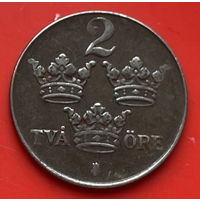 42-03 Швеция 2 эре 1948 г.