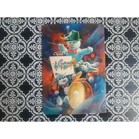 Открытка СССР 1980 год. Прошла почту. С.Горлищев .Состояние на скане.