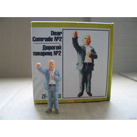 Фигурка товарищ Н. С. Хрущев - смола 1/43