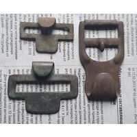 Зацеп пряга фурнитура Германия/Австрия ПМВ.клеймо. Одним лотом.