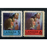 Канада - 1969г. - Рождество - 2 марки - полная серия, MH [Mi 444-445]. #3-WB-94-KS-6