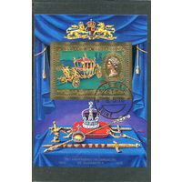 Гвинея-Биссау. 25 лет коронации Екатерины II. Блок