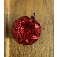 Ёлочная игрушка ГДР тонкое стекло