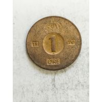 Швеция 1 оре 1970