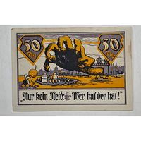 1922 год 50 пфеннигов  Германия