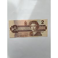 Канада. 2 доллара. 1986 год