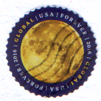 Марка США USA forever 2016