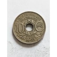 Франция 10 сантим 1937