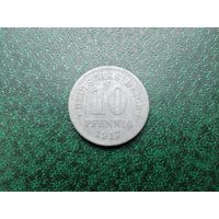 10 пфеннигов Германия.