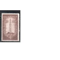 США-1959, (Мих.760),  *  (без клея) , Добыча нефти (одиночка)