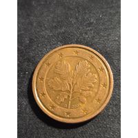 Германия 2 евроцента 2005 G