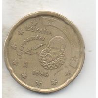 20 центов 1999 Испания.