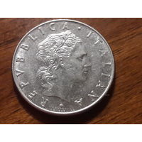 Италия 50 лир 1977