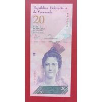 Венесуэла, 20 боливаров, 2014 г., UNC