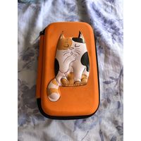 Пенал каркасный с котом